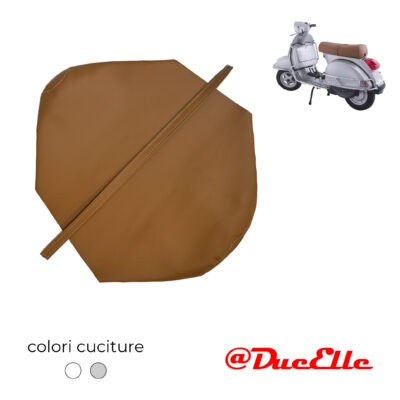 Sella per Piaggio Vespa PX Modello Dritta (SOLO FODERA BEIGE)